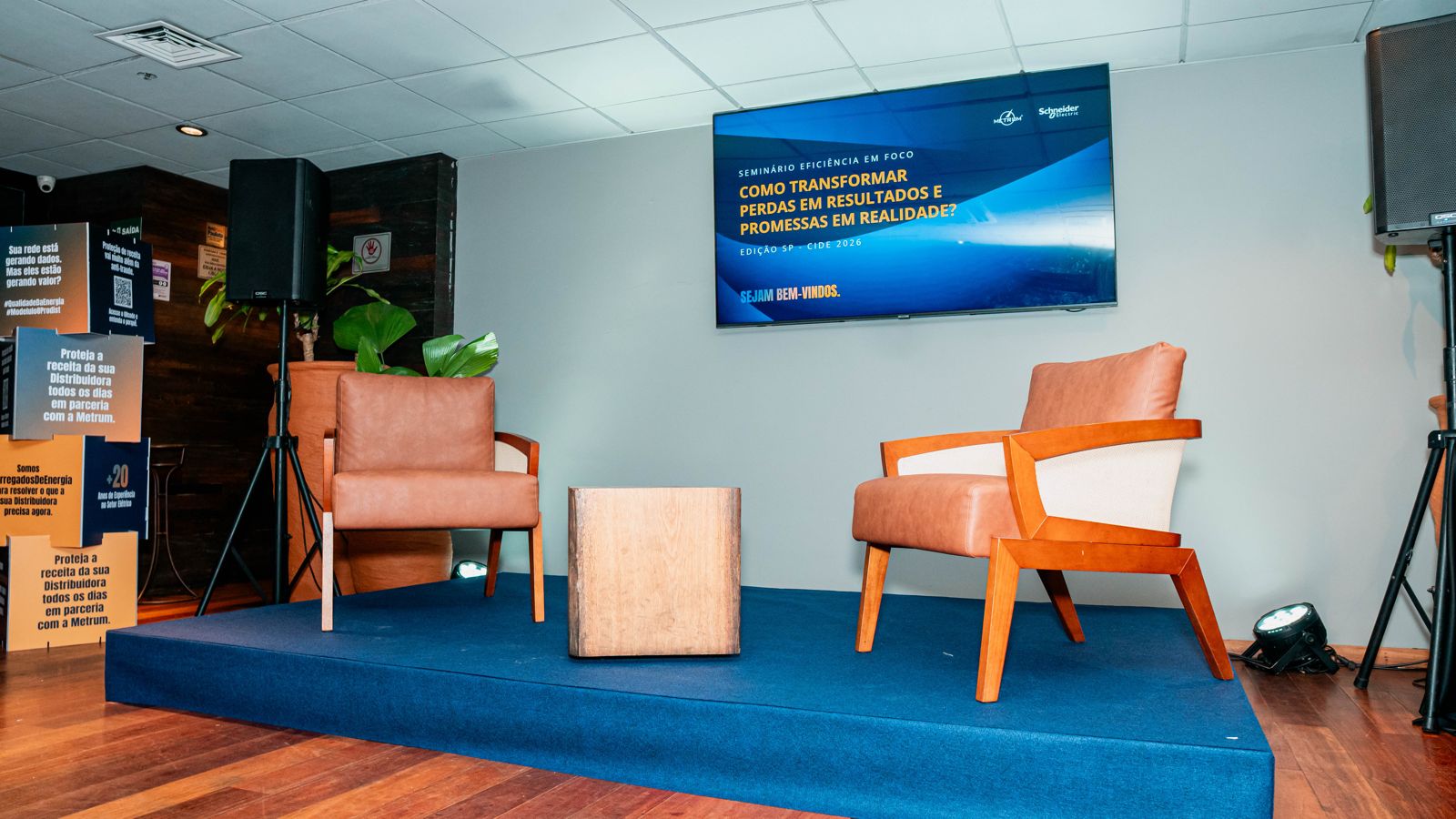 Palco do painel