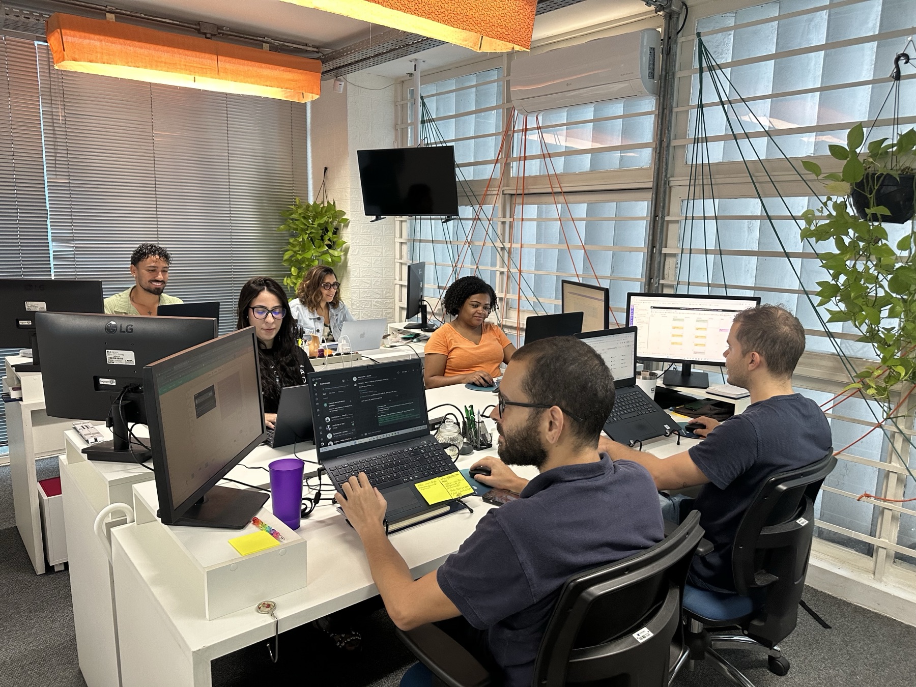 Área de trabalho da Logoon