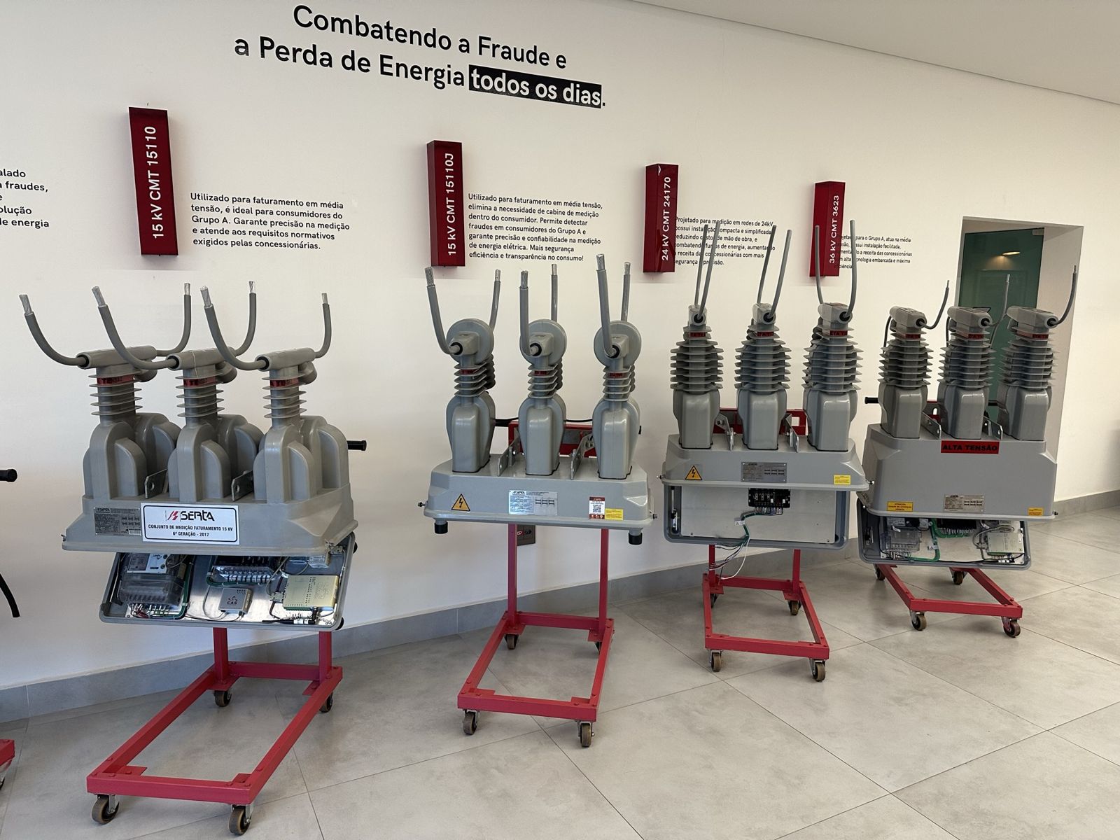 Exposição de produtos